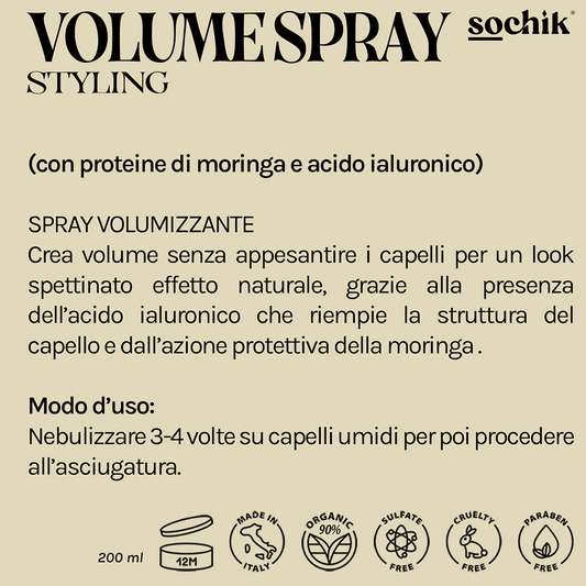 VOLUME spray